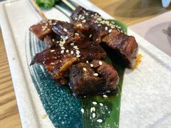 酱烤牛舌串-林妈妈村·日式料理(宝山万达店)
