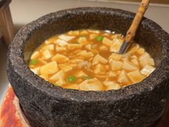 石锅鸡汤豆腐-绿茶餐厅(西单老佛爷店)