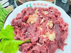 鲜牛肉-草原饭店火锅