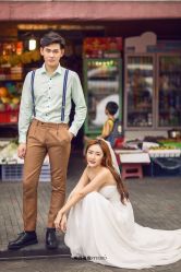 街拍-巴黎婚纱摄影工作室