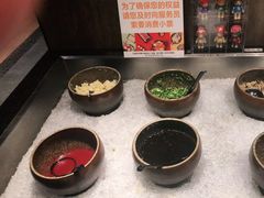自助调料区-呷哺呷哺(普陀乐购真北店)