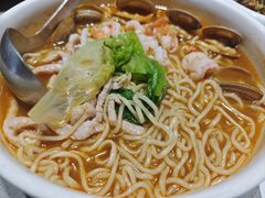 海鲜面-大锅强·蒸海鲜青岛菜(城市阳台店)