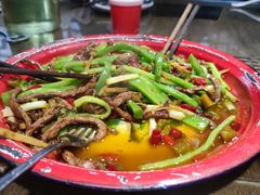 牛肉丝套饭-灶东家民间菜(回兴店)