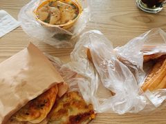 葱花鸡蛋饼-张纪油条(世博家园十一街坊店)