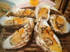 蒜蓉蟹籽蒸大生蚝-桥东喜碧海鲜街(水东街店)