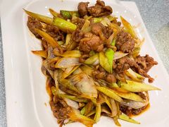 葱爆羊肉-东四民芳餐厅(世茂工三店)
