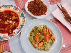 老爷特色包包菜炒馕-巴依老爷新疆美食(清华东门店)