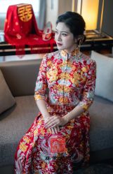 -藤薰定制中式嫁衣礼服旗袍店