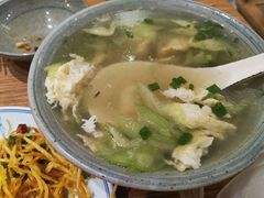 丝瓜蛋汤-静一餐厅·湖北菜(前门创始店)