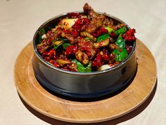 宫爆板筋-山石榴·贵州菜(丰盛里店)