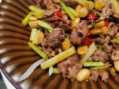 小炒黄牛肉饭-秋色客家菜(南山店)