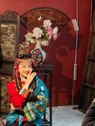 -后宫·古装汉服京剧儿童亲子全家福摄影