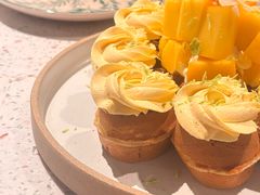 芒果椰子慕斯华夫饼-BE BRIGHT KITCHEN(正佳广场店)