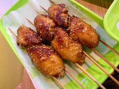 秘制鸡翅-烤满分·东北烧烤(首经贸店)