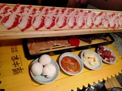 一米长盘牛五花-犟牛家·榴莲烤肉(五棵松店)