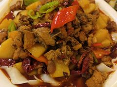 新疆大盘鸡-新疆红柳花餐厅(新洲店)