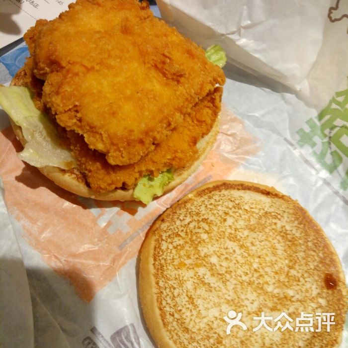 汉堡王双层天椒鸡排堡图片-北京西式简餐-大众点评网