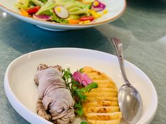 目鱼松配冰淇淋-汤记传菜(秀浦路店)
