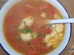 西红柿鸡蛋汤-瑶河山里菜