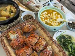 -七的湖·晚芳亭·阳澄湖农家菜·大闸蟹(莲花岛店)