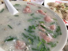 肉丸蜆粥-象角群记(华柏店)
