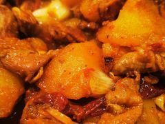 大盘鸡拌饭-撒拉花儿·新疆菜·清真(太阳宫店)
