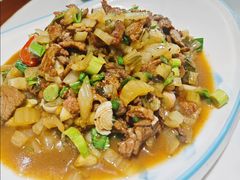 手捏菜牛肉-小乡小镇·传承桐庐土菜·老板亲自烧的菜