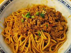 干拌辣肉糜面-长寿粗面馆(殷高西路店)