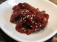 辣拌章鱼-正苑26年海鲜烤肉•牛尾汤汤饭(东港店)