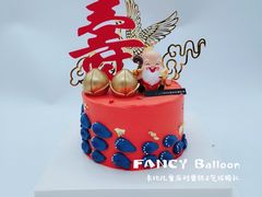 -卡比儿童蛋糕·心意定制·低脂零卡糖动物奶油FancyBALLOON(滨海店)