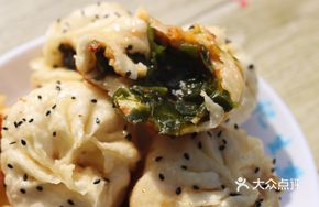 Seaweed Pan-Fried Dumplings