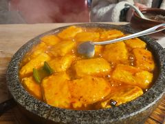 石锅包浆豆腐-缘生态云南菜·野生菌庭院餐厅(华侨城店)