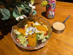 蜂蜜烤南瓜温泉蛋沙拉-IFIF 如果花園(宽厚里店)