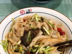 韭黄炒牛肉-刘氏三和面馆