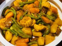 -东来菜馆•手抓海鲜家常菜•海鲜锅贴(鸽子窝店)