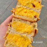 郑州西郊人气小吃｜满满馅料的爆浆车轮饼