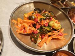 拌花菜-草家酱蟹炭火烤肉店(珲春南路一店)