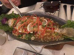 招牌限量柠檬鱼-早安曼谷泰国餐厅