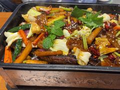 -干老庆贵州留一手烤鱼·地摊火锅(财经大学店)