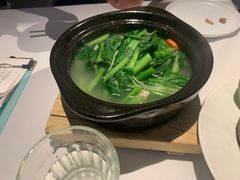 瘦肉水浸时蔬-汤城小厨•粤菜•靓汤(金宝街店)