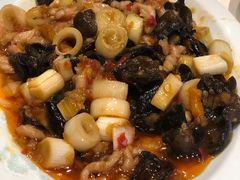 鱼香肉丝-付掌柜在成都·热炒砂锅集(金禾店)