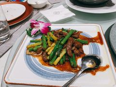 黑椒杏菇爆牛柳-上海宝华喜来登酒店·采悦轩中餐厅