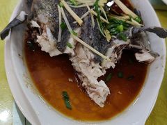清蒸石斑鱼-浩海美食店(闸坡店)