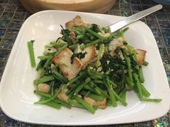 菊花菜炒豆腐-走马楼饭庄(慈城古县城店)