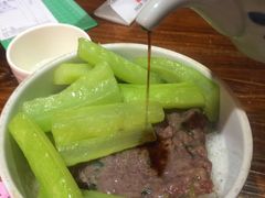 牛肉饼蒸饭-黄祥华养生堂·炖汤·营养蒸饭(岭南天地店)