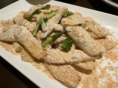 燕麦杏仁山药-粗茶淡饭·隐庐私厨(东亭店)