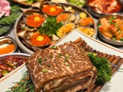 -草家酱蟹炭火烤肉店(珲春南路一店)