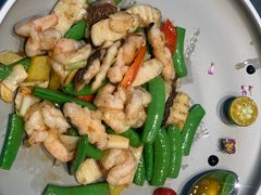 百花羊肚菌炒山药-罗汉堂·荷谷(礼智路店)