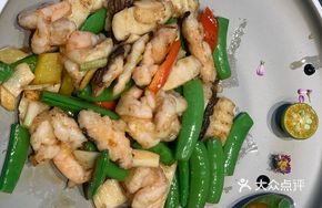 Bamboo Shoot and Morel Mushroom Stir-fry with Yam