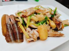 姜葱炒竹蛏-肥仔文澳门猪骨煲(南京西路店)